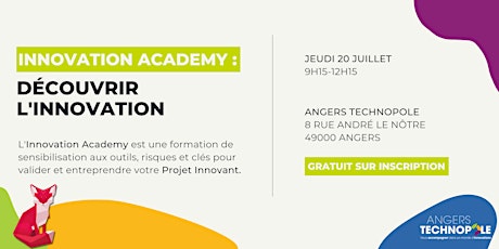 Innovation Academy Juillet 2023