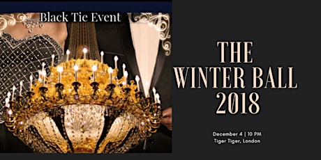 The WINTER BALL 2018 - (20 to 38yrs only) primary image