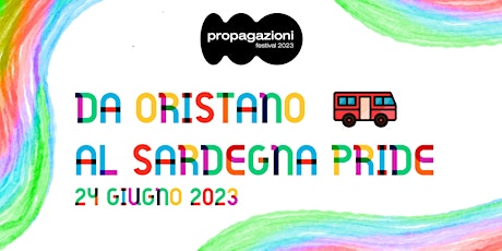 Bus da Oristano al Sardegna Pride 2023