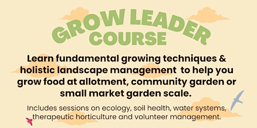 Grow Leader Course - September 2024 primary image