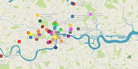 Primaire afbeelding van Teacher Event, Mapping Literary London (& more)