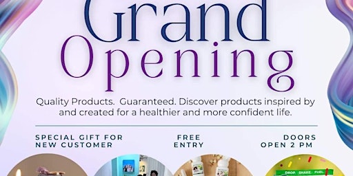 Skincare and Healthcare Grand Opening primary image