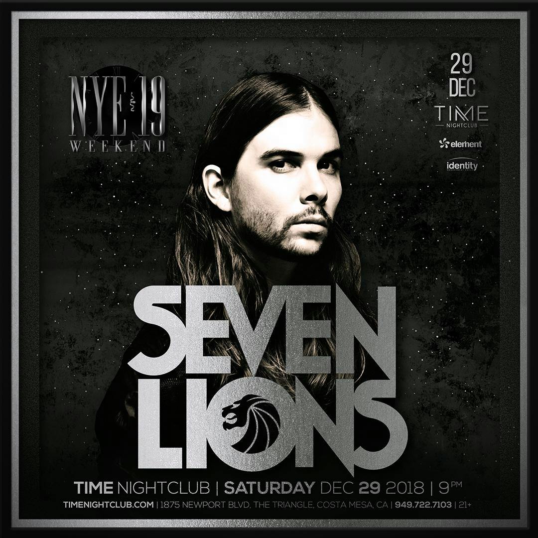 Seven Lions at TIME at Time Nightclub KUVO.