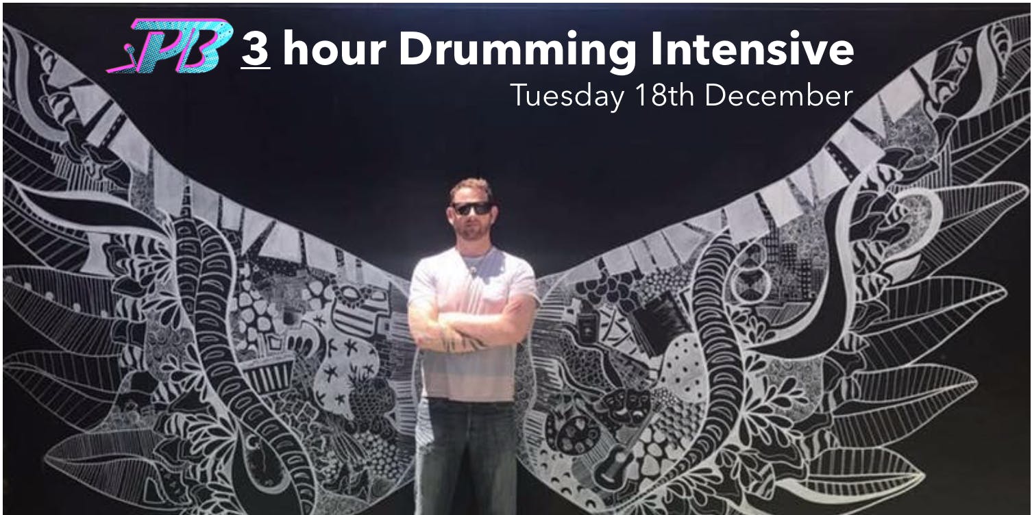 PB 3 hour Drumming Intensive