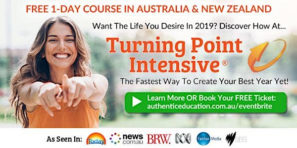 Turning Point Intensive in Perth - The fastest way to create your best year yet (Free Ticket)