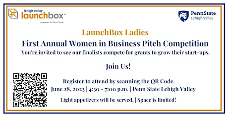 LaunchBox Ladies First Annual Women in Business Pitch Competition
