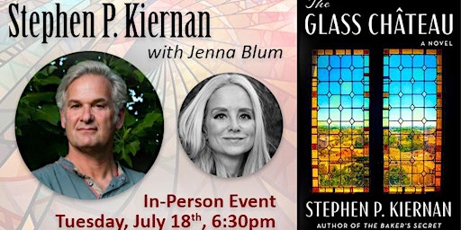IN-PERSON: Stephen Kiernan with Jenna Blum primary image