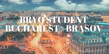 Primaire afbeelding van Infosessie Bryo Student Bootcamp Roemenië: Bucharest - Brasov