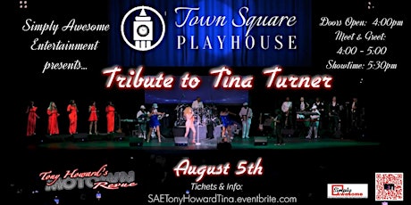 The Tony Howard Motown Revue Tribute to Tina Turner & Other Ladies of Soul