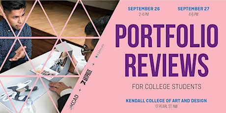 Portfolio Reviews for College Students in Art and Design