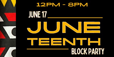 Imagen principal de Afrobeats & Trap Forever : Block Party - Juneteenth  Celebration