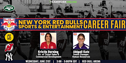 Hauptbild für 2023 New York Red Bulls Sports & Entertainment Career Fair