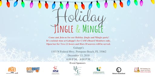 Pompano Beach Fl Events Things To Do Eventbrite Por In Pompano Beach Holiday Jingle And Mingle Party