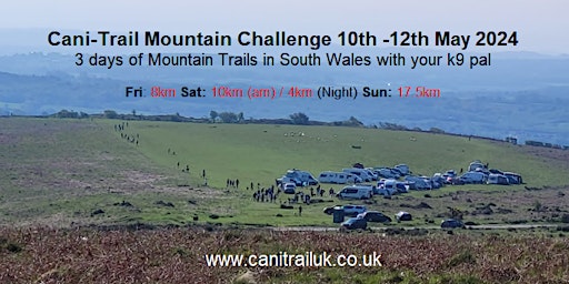 Primaire afbeelding van CANI-TRAIL MOUNTAIN CHALLENGE  - DEPOSIT ENTRY #1
