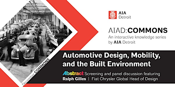 AIAD:COMMONS | Automotive Design, Mobility, and the Built Environment