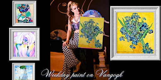 Image principale de Happy Sip Paint Van Gogh