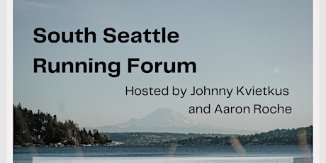 South Seattle Running Forum meet & greet