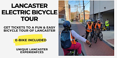 Guided E-Bike Tour Lancaster, PA primary image