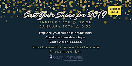 Cast Your Shine Workshop Evening Edition primary image