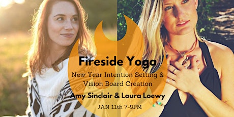 Fireside Yoga & Vision Board Workshop primary image
