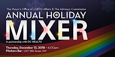 Mayor’s Office of LGBTQ Affairs Holiday Mixer  primary image