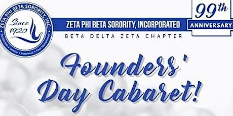 Philly Zetas Founders' Day Cabaret 2019 primary image