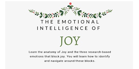 The Emotional Intelligence of Joy primary image