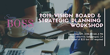 2019 Vision Board & Strategic Planning Workshop