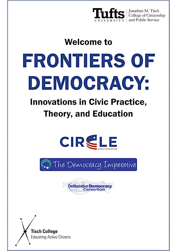 Frontiers of Democracy Conference