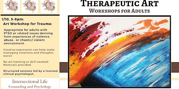 Therapeutic Art Workshop: Trauma