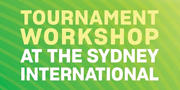 2019 Tennis NSW Tournaments Workshop