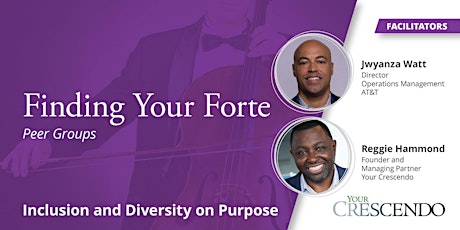 Inclusion and Diversity Leaders on Purpose: Finding Your Forte Peer Group primary image