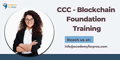 CCC - Blockchain Foundation  2 Days Training in Denver, CO