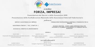 Libera Imprenditoria Associata & Federterziario. Presentazione Servizi e Convenzioni 2019 Libera Imprenditoria Associata & Federterziario. Presentazione Servizi e Convenzioni 2019