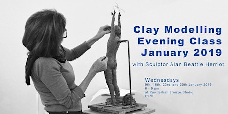 Clay Modelling Evening Class in January 2019 with Alan Beattie Herriot primary image