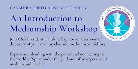 Connecting with Spirit: An Introduction to Mediumship with the CSA primary image