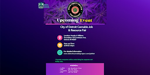 Detroit Cannabis Project Job and Resource Fair primary image