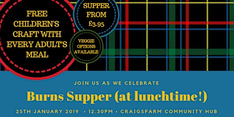 Burns Supper (at lunchtime!) primary image