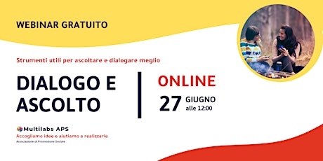 Hauptbild für Webinar: Dialogo e Ascolto