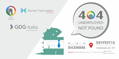 GDG DevFest Catania 2018 GDG DevFest Catania 2018