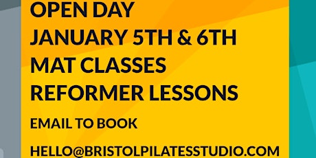 BPS December Open Day Mat Class 1pm or 4pm primary image