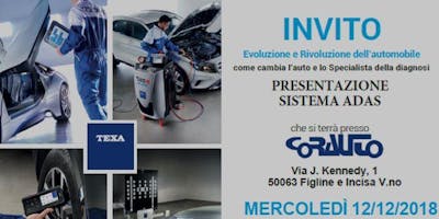 Presentazione sistema ADAS Presentazione sistema ADAS