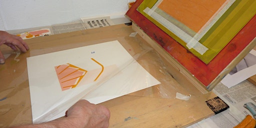 Printmaking workshops -  Silkscreen using stencils primary image