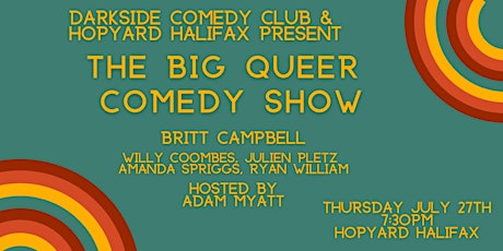 Darkside Comedy Club Presents The Big Queer Comedy Show primary image