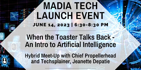 Image principale de MADIA Tech Meetup: An intro to Artificial Intelligence for business