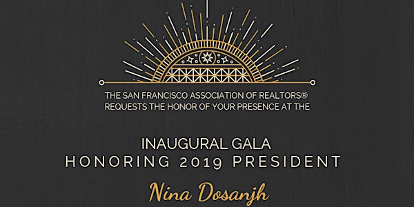 2019 SFAR Inaugural Gala Honoring Nina Dosanjh