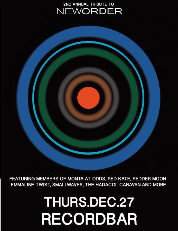 2ND ANNUAL TRIBUTE TO NEW ORDER