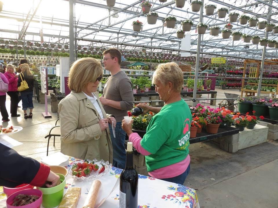 Wenke Greenhouses New Variety and Wine Tasting