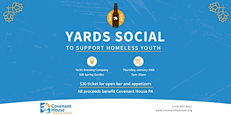 Yards Social to Support Homeless Youth primary image