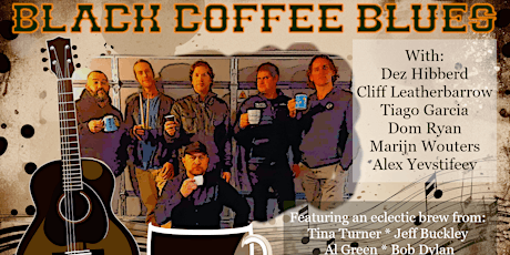 Hauptbild für Black Coffee Blues - Dez Hibberd - Tiny Room Concert